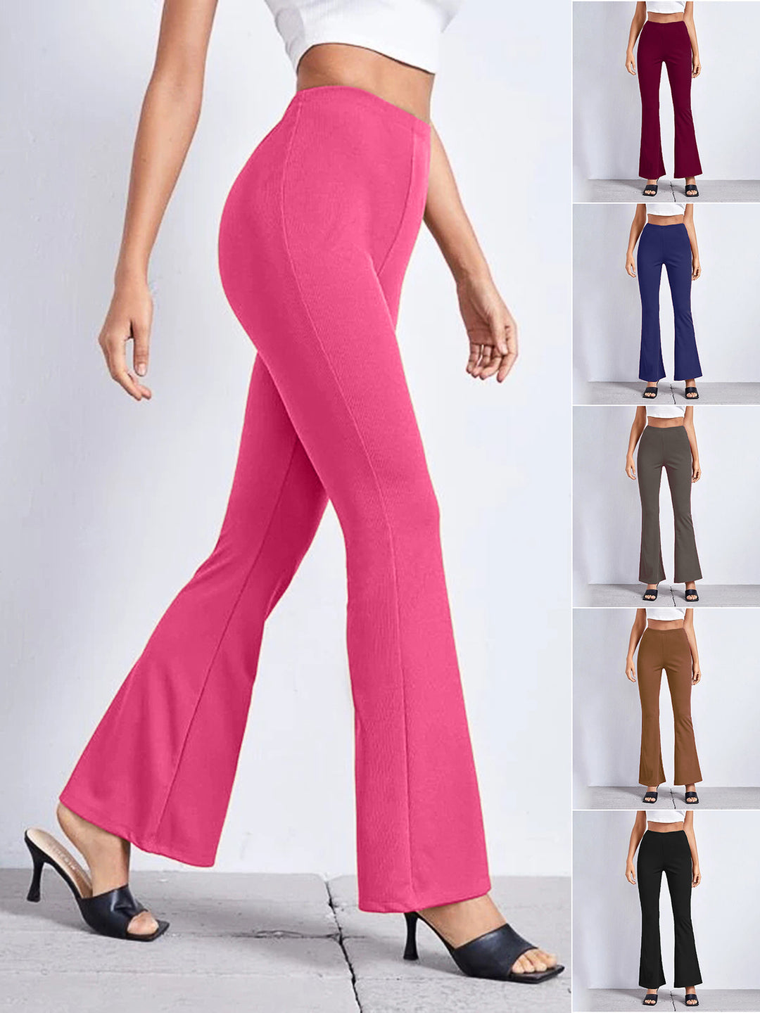 Damenhosen im lässigen Bootcut-Stil Drune