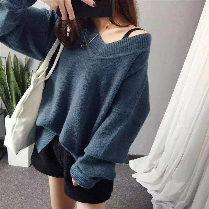 Damen lässiger Pullover Drune