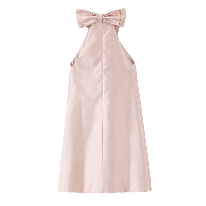 Damen Abendkleid mit asymmetrischem Schnitt und eleganter Rückenverzierung Drune