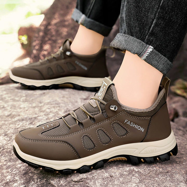 Herren nan leichte atmungsaktive Outdoor-Trail-Sneaker mit rutschfester Profilsohle Drune