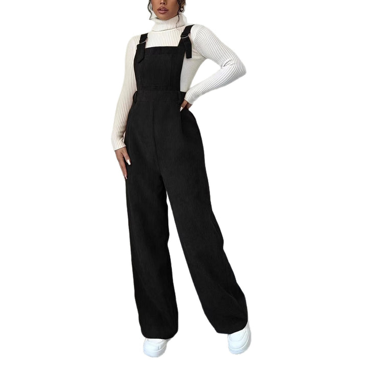 Damen Lässig geschnittener Cord-Overall Drune