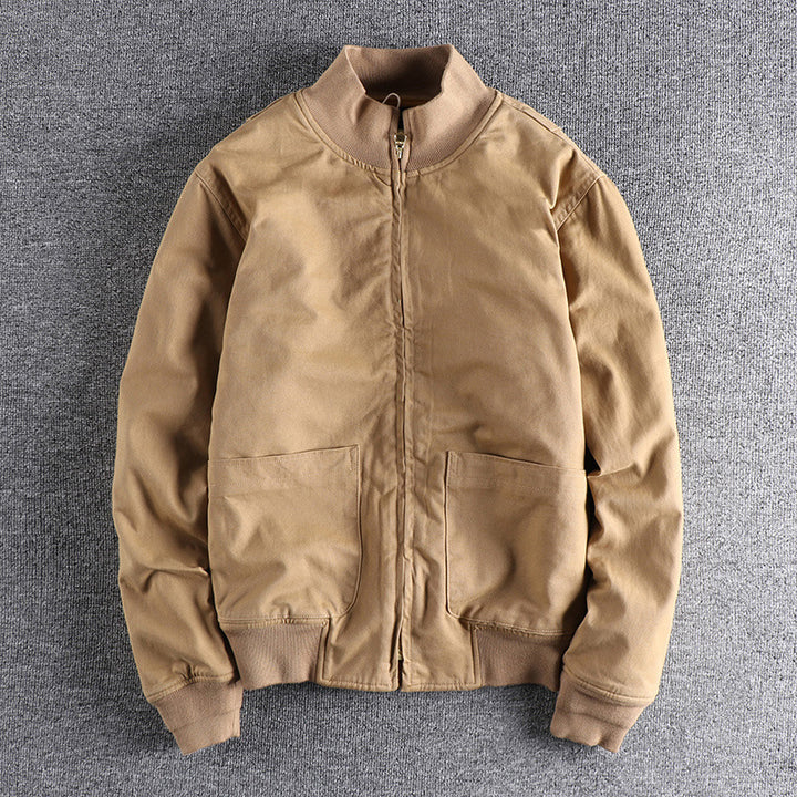 Damen Übergangsjacke mit hohem Kragen und praktischen Taschen Drune