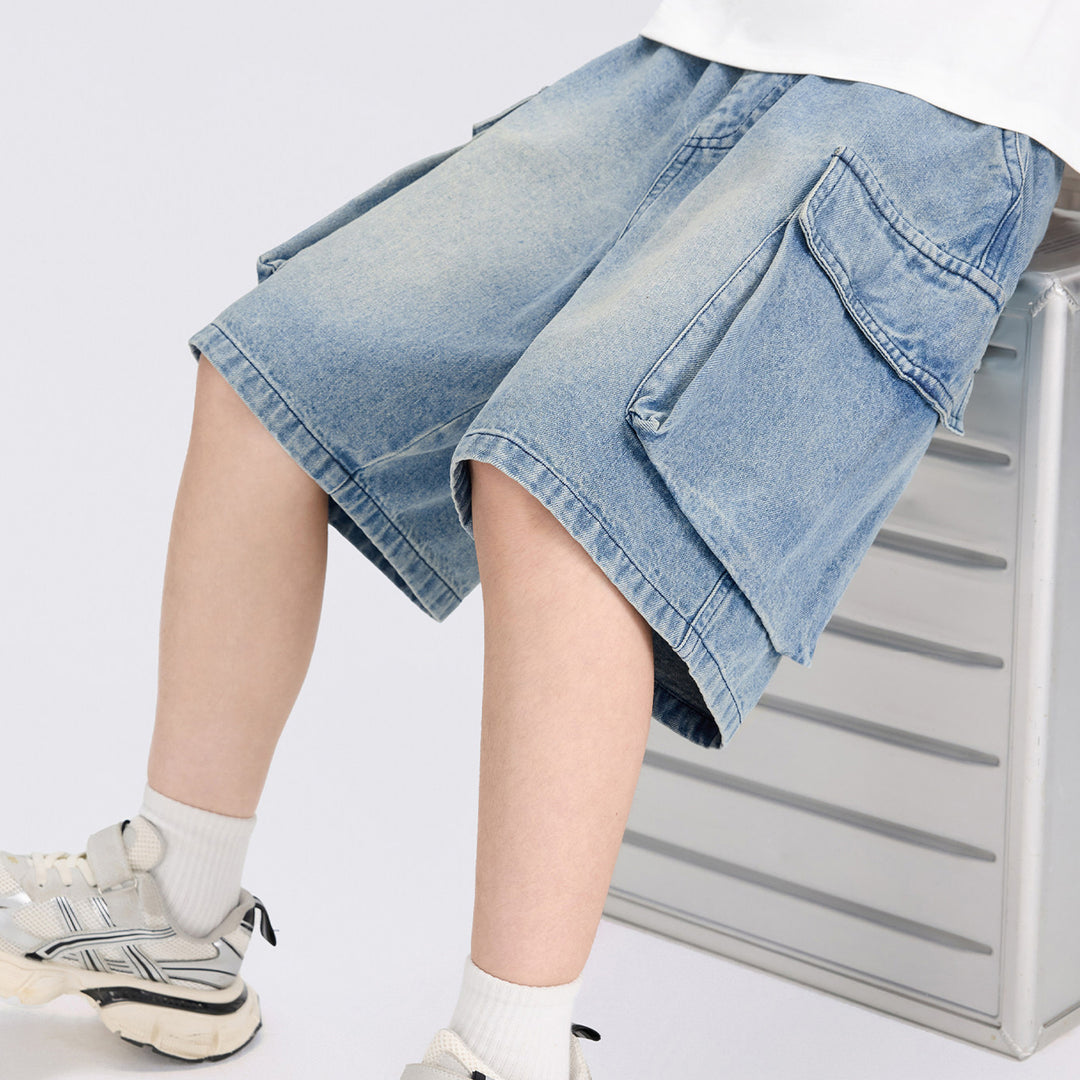 Jungen lässige Cargo-Shorts mit praktischen Seitentaschen Drune