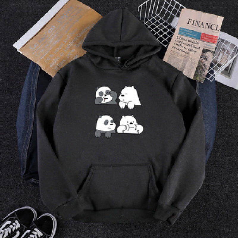 Damen Kuscheliger Kapuzenpullover Drune