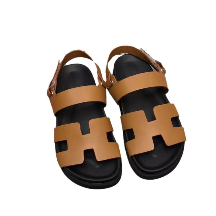 Damen Komfort Sandalen mit verstellbaren Riemen und gepolstertem Fußbett Drune