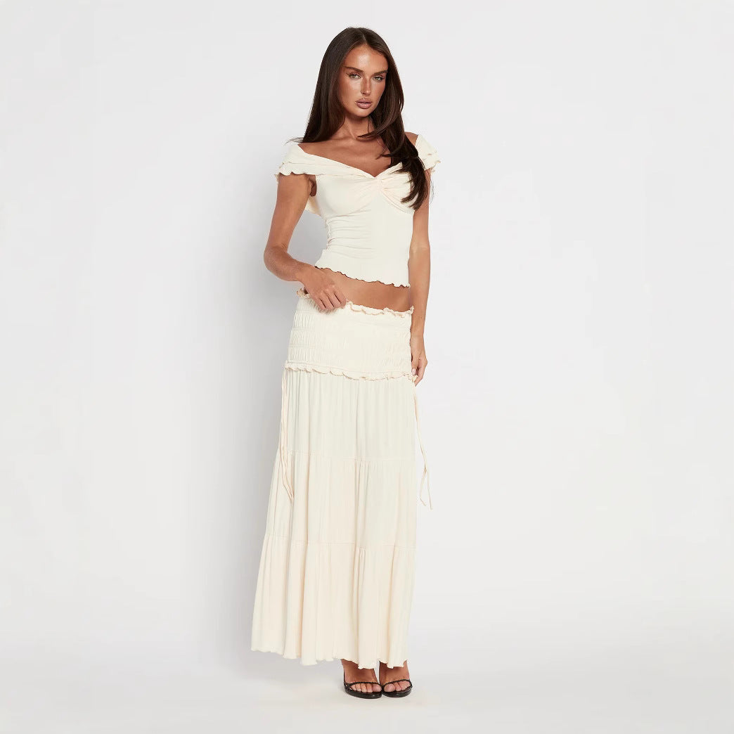 Damen Lässiges Sommer Set Drune