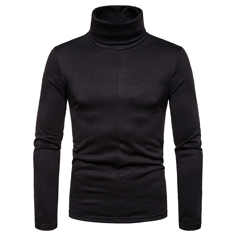Herren Rollkragenpullover aus weichem Strickmaterial Drune