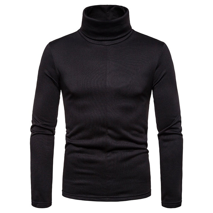 Herren Rollkragenpullover aus weichem Strickmaterial Drune