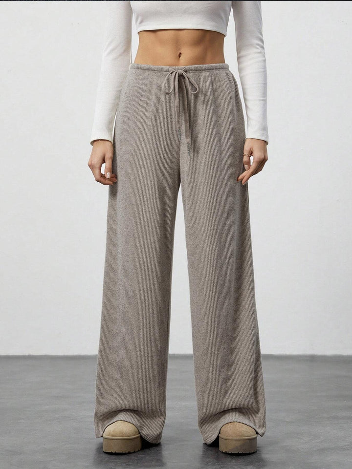Damen weite Strickhose Drune