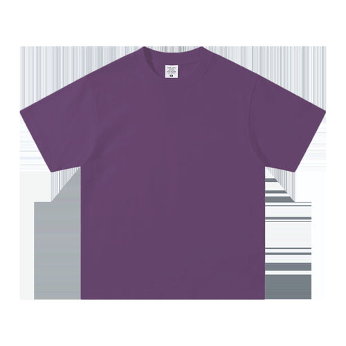 Damen Oversized T-Shirt aus hochwertiger Baumwolle mit praktischem Rundhalsausschnitt Drune