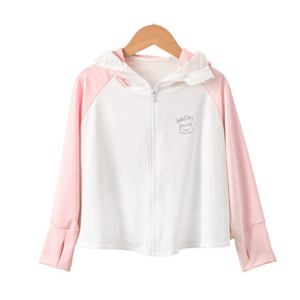 Damen atmungsaktive Sportjacke mit UV-Schutz Drune