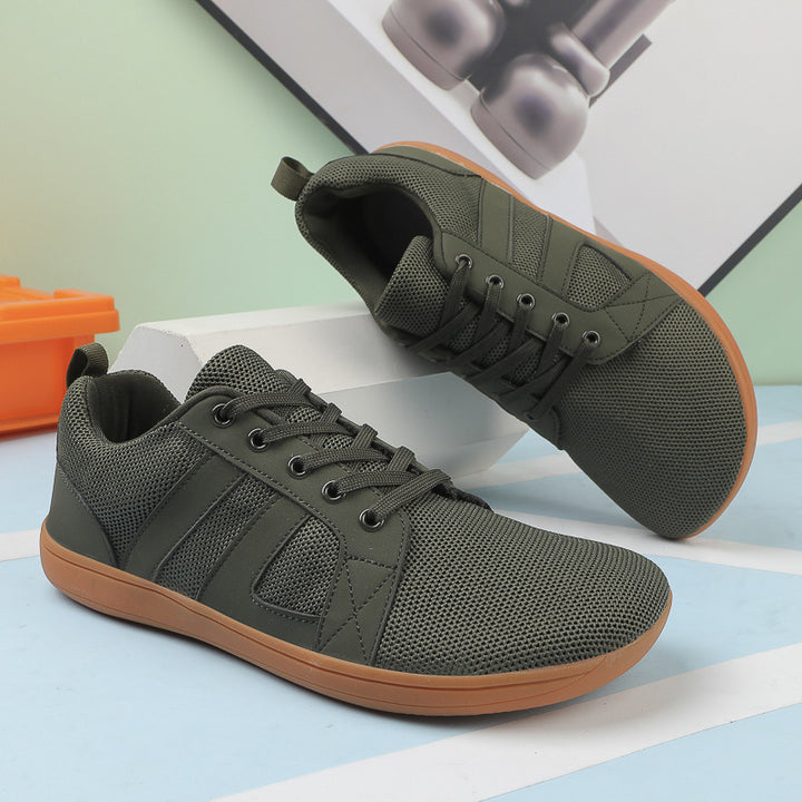 Herren nan atmungsaktiver Freizeitsneaker mit Gedächtnisschaum-Innensohle und rutschfester Laufsohle Drune