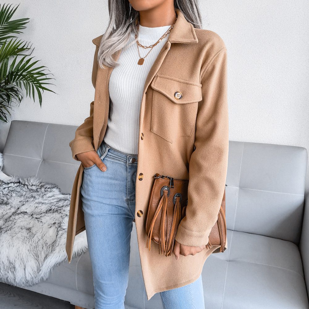 Drune | Utility Shirt Jacke - Verstellbare Taille - Weicher Baumwollmix - Lässiges Layering