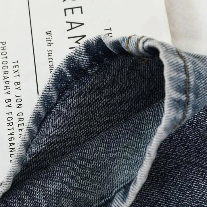 Drune | Women high-waisted jeans straight