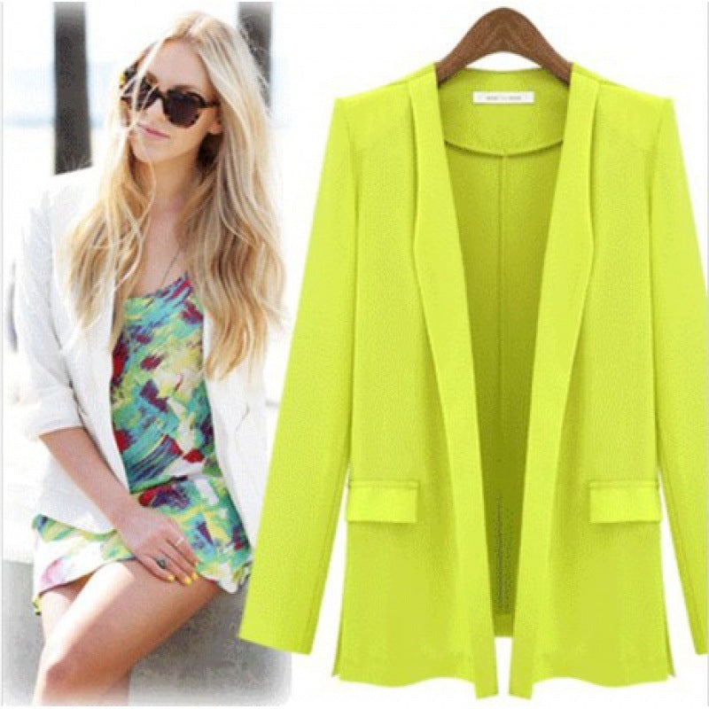 Damen Blazer im eleganten Schnitt mit schmaler Silhouette Drune