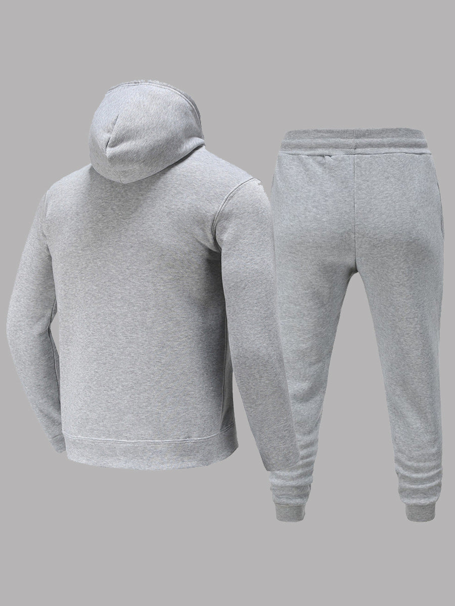 Damen Hoodie und Jogginghose Set mit auffälligem Statementdruck Drune