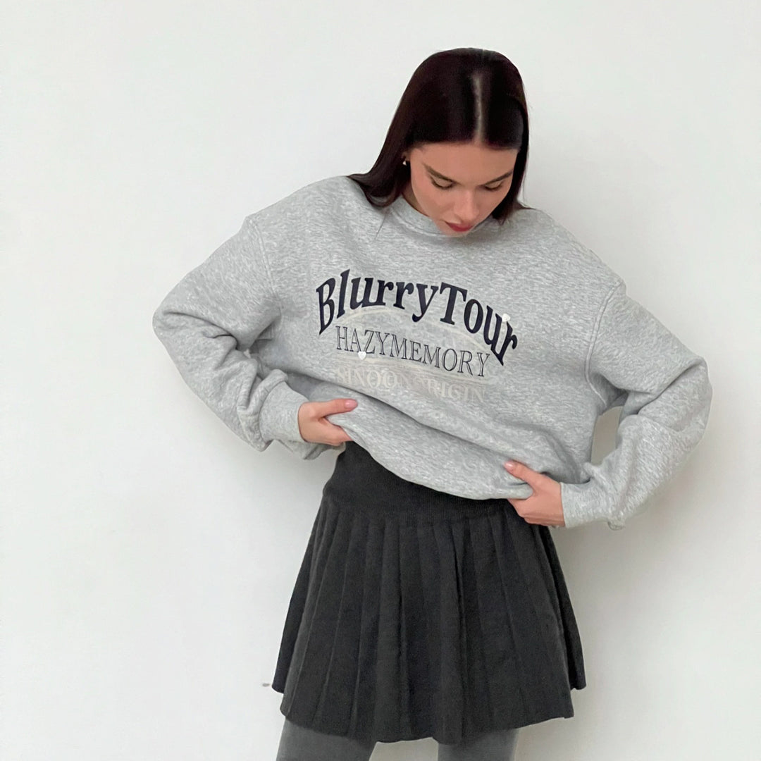 Damen Sweatshirt mit stilvollem Logo und lässigem Schnitt Drune