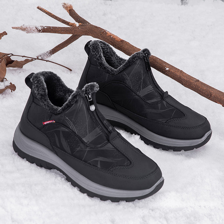 Damen Thermo-Winterstiefel mit wasserabweisendem Obermaterial und kuscheligem Innenfutter Drune