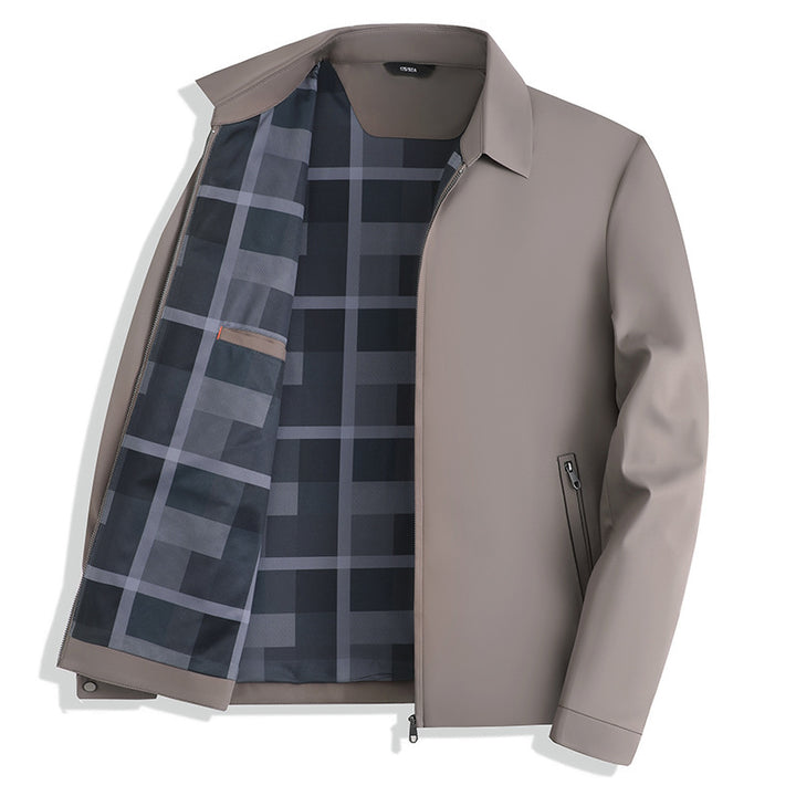 Herren Übergangsjacke mit modernem Schnitt und funktionalem Innenfutter Drune