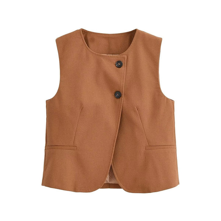 Damen weite Chino-Shorts mit eleganter Faltenlegung und praktischen Seitentaschen Drune