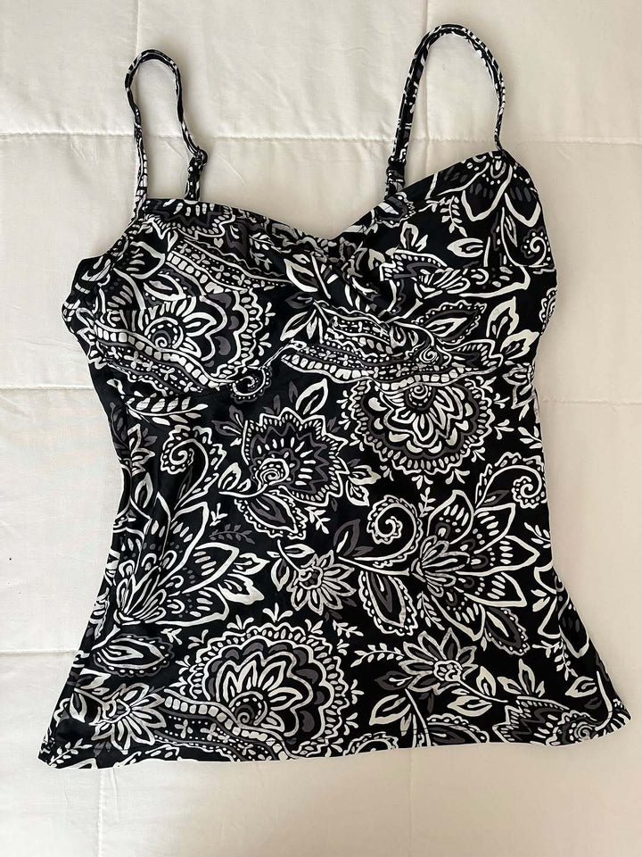 Damen Blusentop mit floralen Mustern Drune