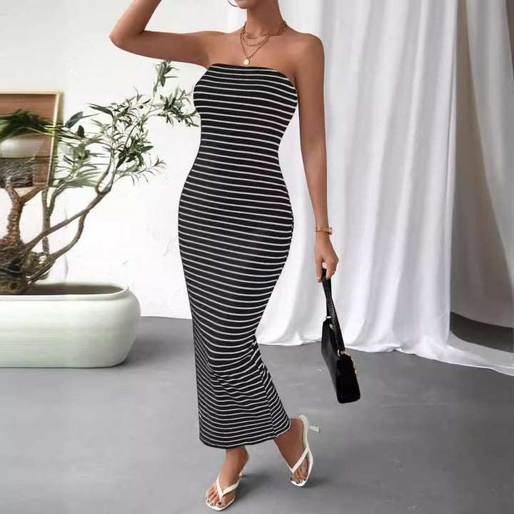 Damen Maxikleid im trendigen Streifenlook Drune