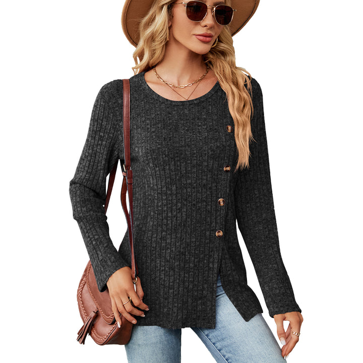 Damen Langärmliges Strickoberteil Drune
