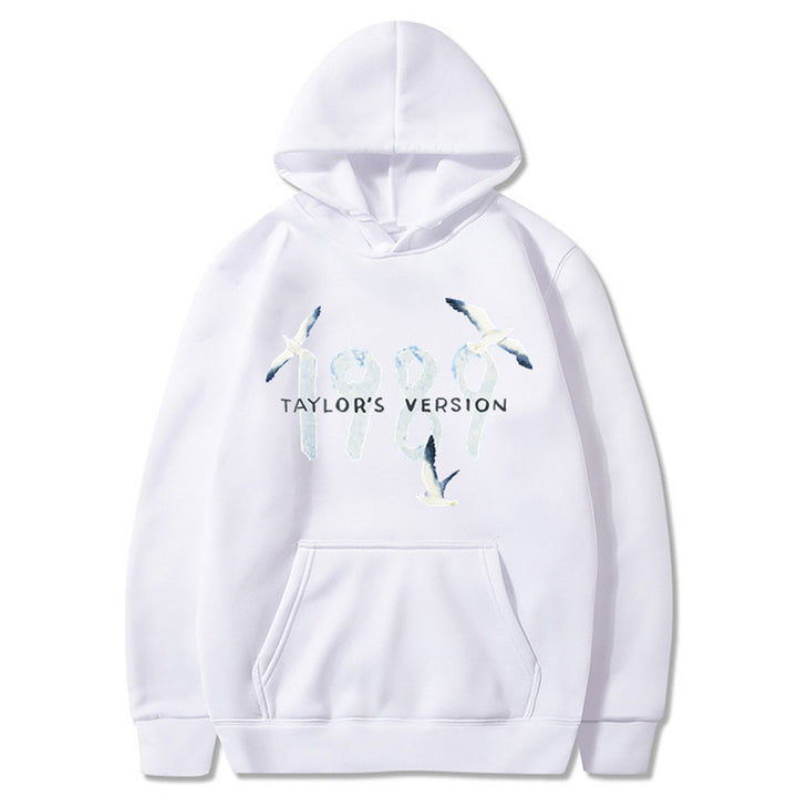 Damen Kapuzenpullover mit kreativem Vogelmotiv und hochwertiger Baumwolle Drune