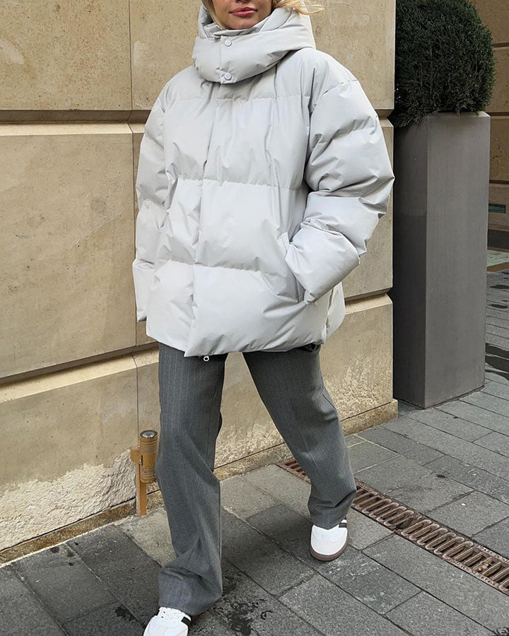 Drune | Schönheit Kapuze Lockere Baumwolljacke