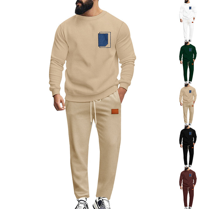 Herren Bequemer Freizeitanzug mit modischem Design und praktischen Taschen Drune