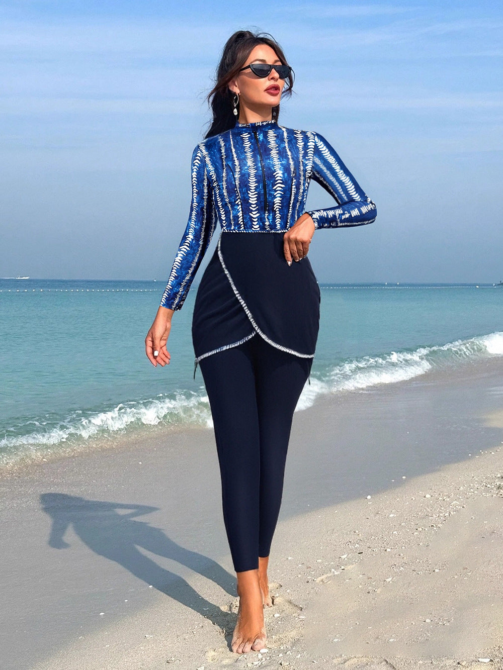 Damen Modisches Badeanzug-Set Drune