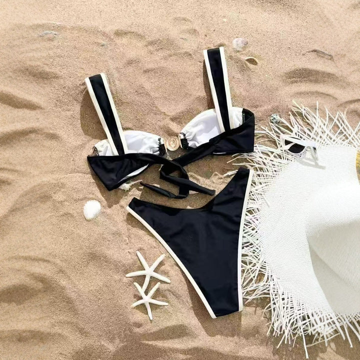 Damen Design-Bikini mit elegantem Verschluss Drune