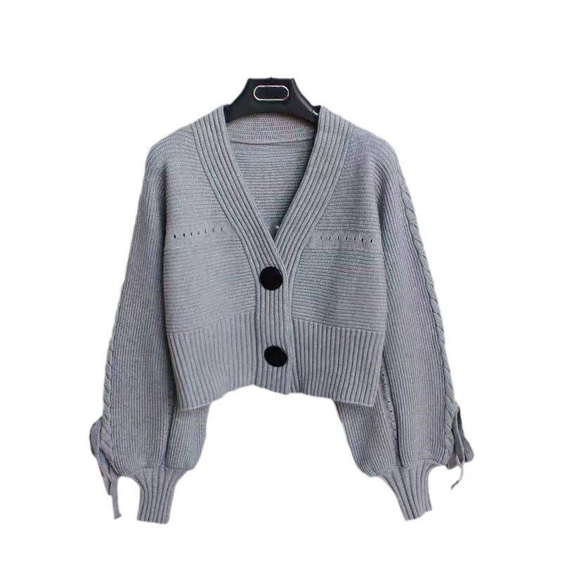 Damen gemütliche Strickjacke Drune