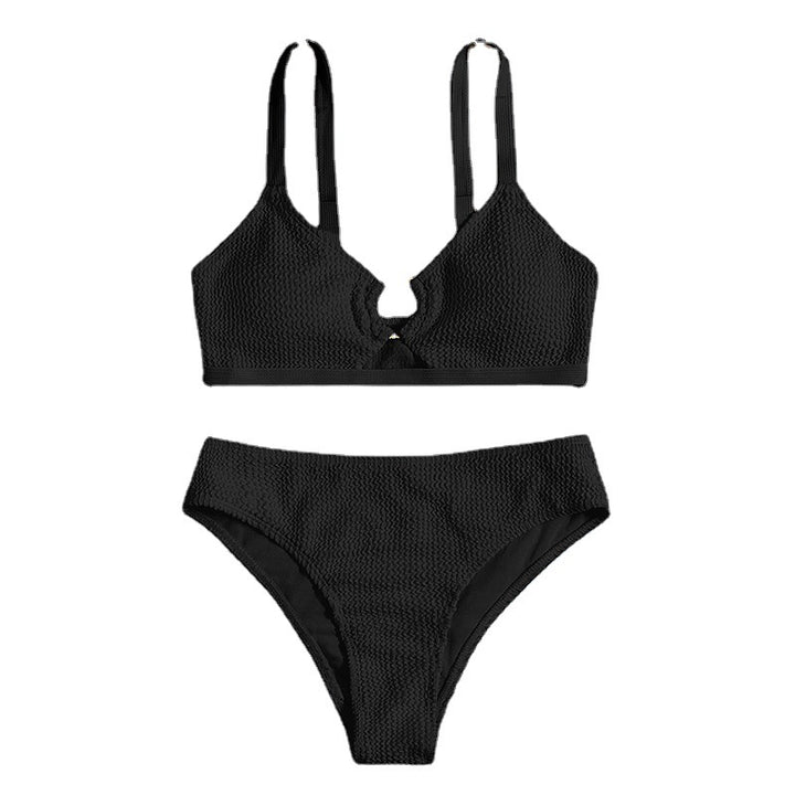 Damen Zweiteiliges Bikini-Set mit innovativem Knotendesign Drune