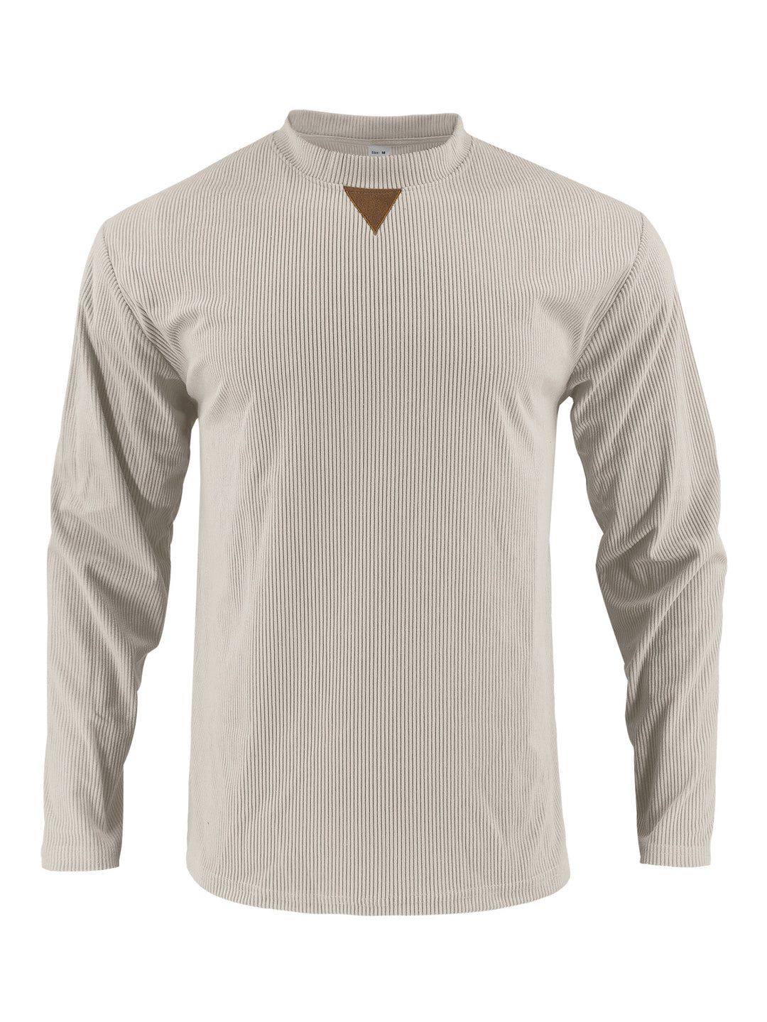 Herren Langarmshirt mit strukturiertem Rippdesign Drune