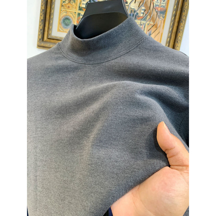Damen Stehkragen Pullover aus weicher Baumwollmischung Drune