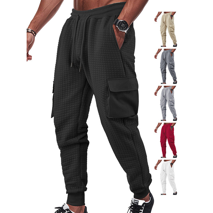 Herren Cargo-Jogginghose mit atmungsaktivem Material und praktischen Seitentaschen Drune
