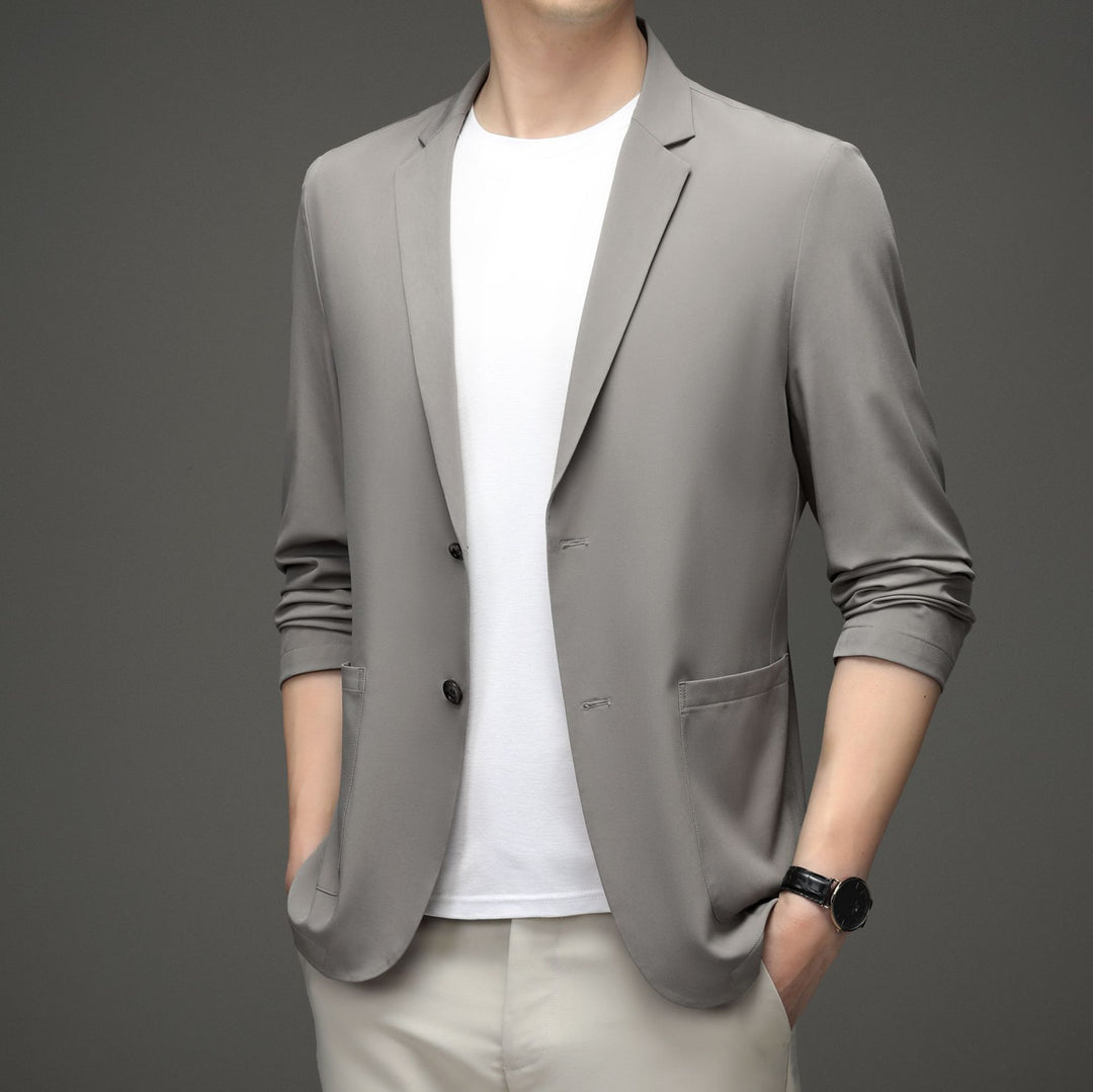 Herren modischer Blazer mit elastischem Material und stilvollen Details Drune