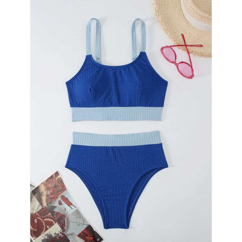 Damen Sport-Bikini-Set mit elegantem Design und verstellbaren Trägern Drune