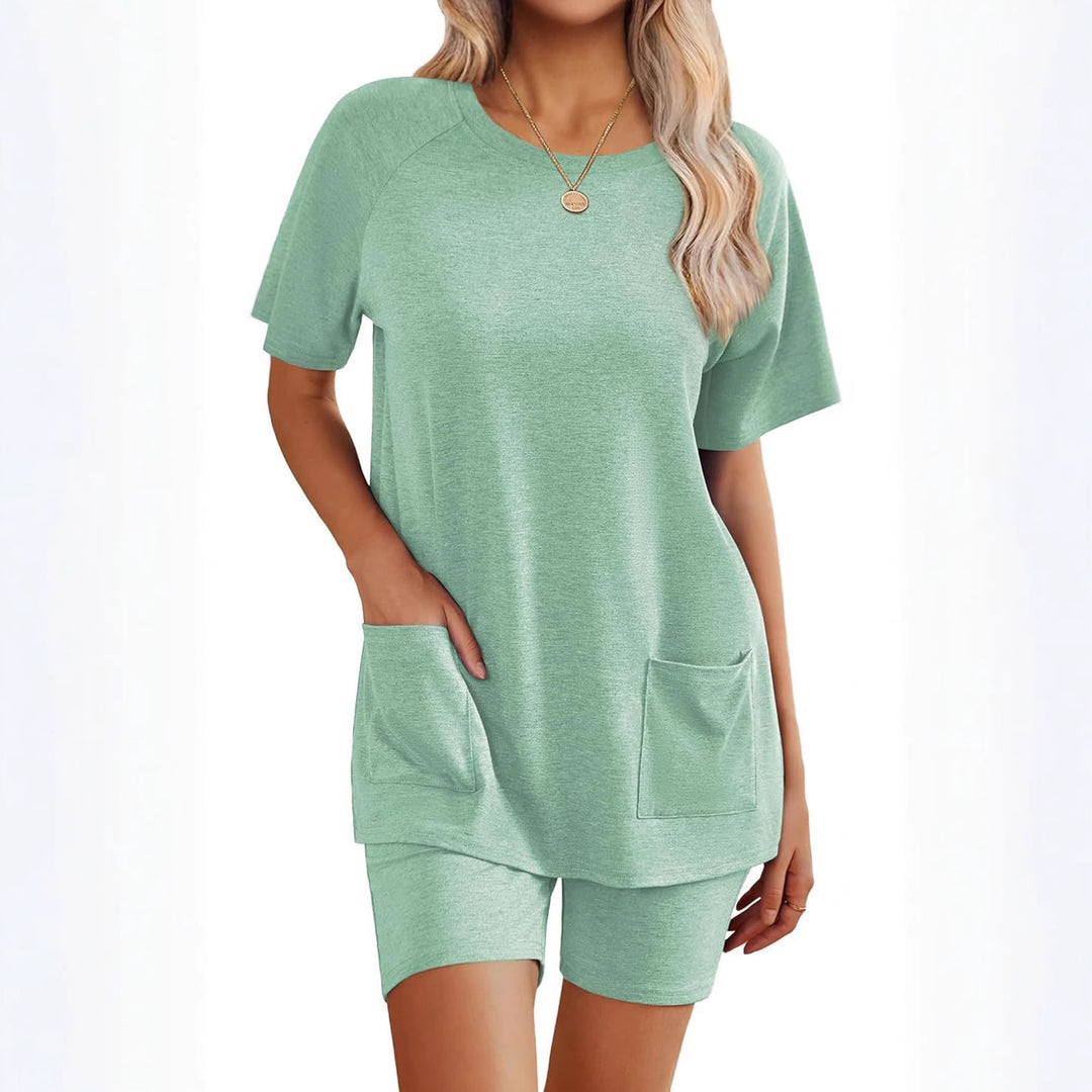 Damen Loungewear-Set mit angenehm weitem Schnitt und praktischen Taschen Drune