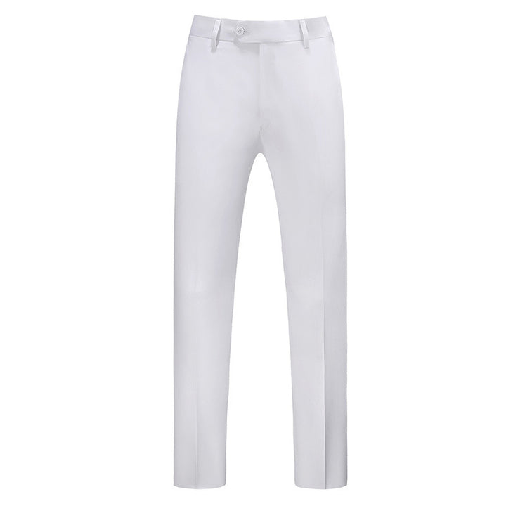 Herren nan schlanke Premium-Bügelfaltenhose mit Stretchbund und knitterarmem Gewebe Drune