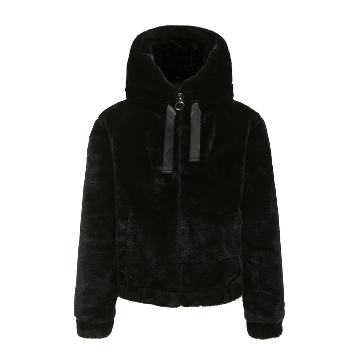 Damen Kuscheljacke mit hochabschließendem Kragen Drune