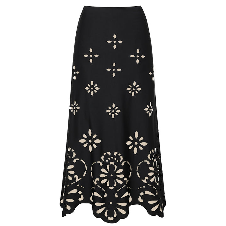 Damen Einteiler Badeanzug mit kunstvollem Cut-Out Design Drune