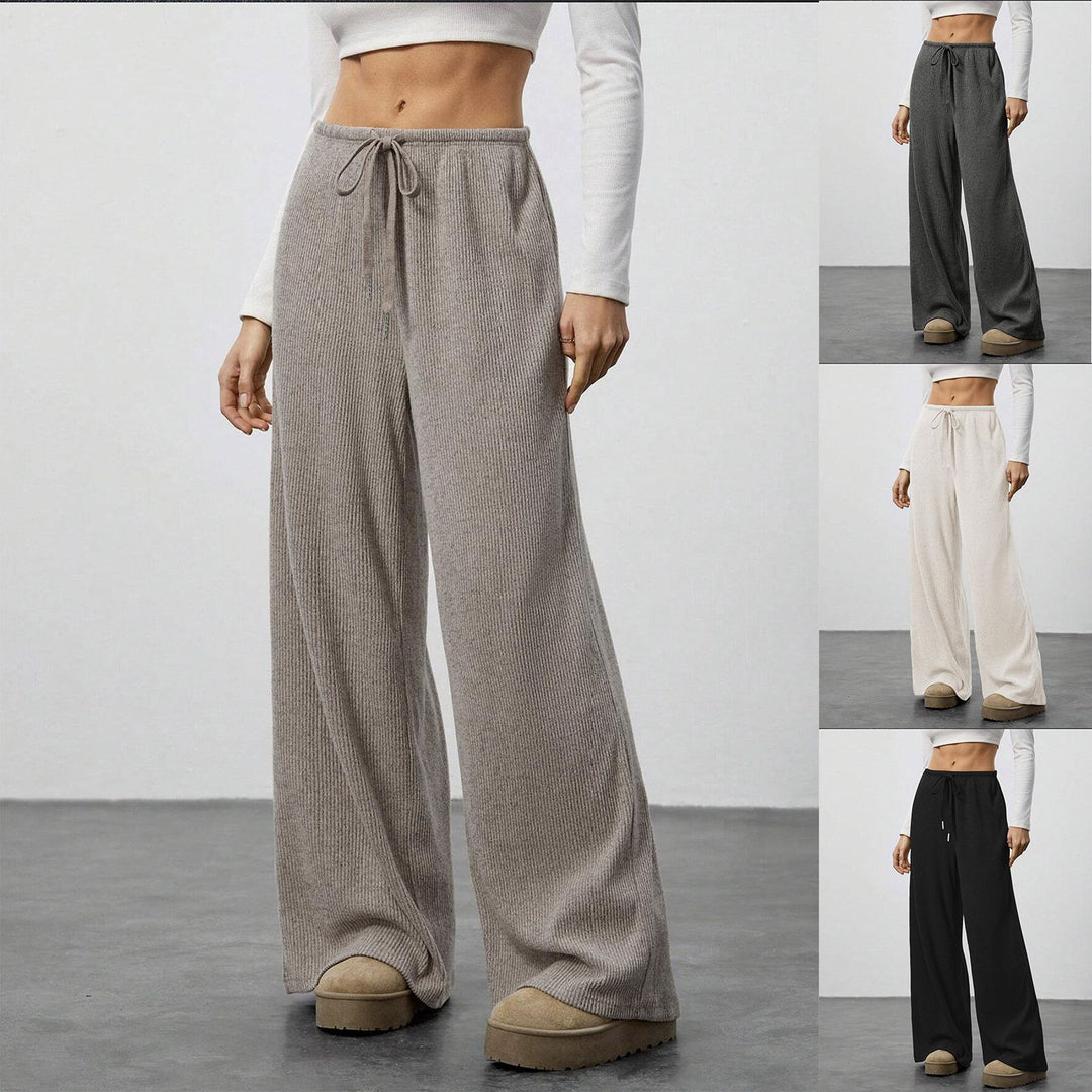 Damen weite Strickhose Drune