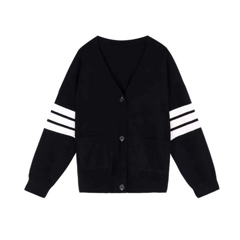 Damen bequeme Strickjacke im Oversized-Stil Drune