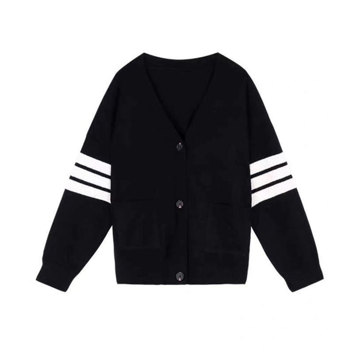 Damen bequeme Strickjacke im Oversized-Stil Drune