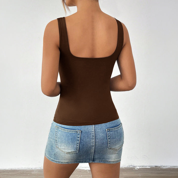 Damen Figure-Hugging Trägertop Drune