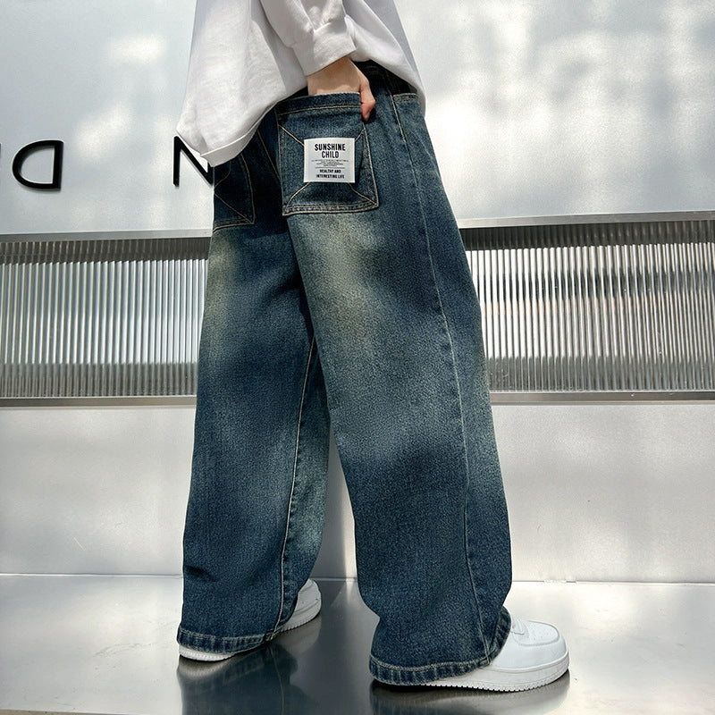 Damen weite Jeanshose Drune