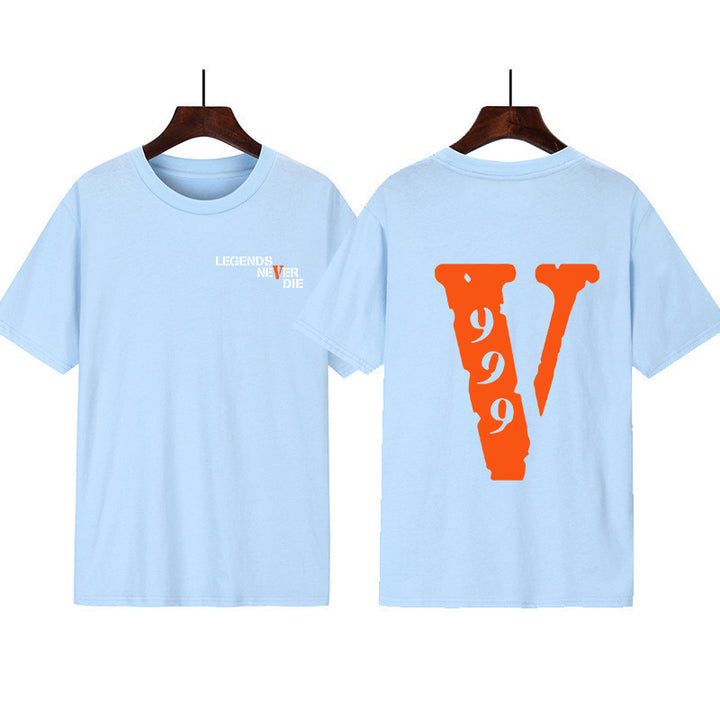 Damen Grafik T-Shirt mit originellem Schriftzug und kreativem Design Drune