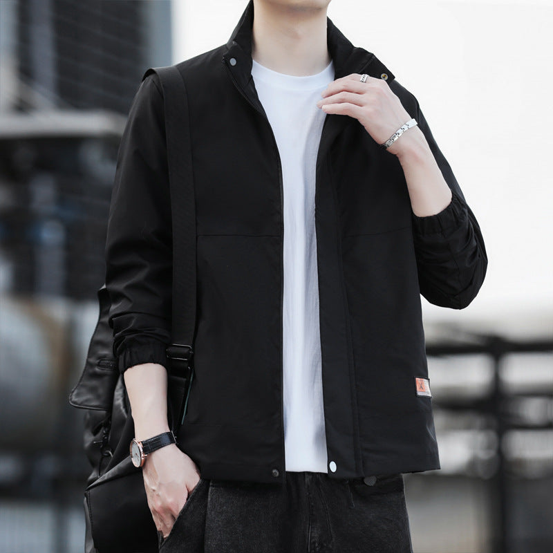 Herren winddichte Freizeitjacke mit atmungsaktiven Einsätzen und praktischen Taschen Drune